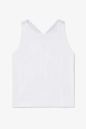 Camiseta sin costuras Center Court en blanco