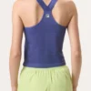 Camiseta sin costuras Skipper Blue Center Court