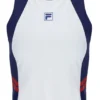 Camiseta sin mangas de tenis para mujer en azul marino
