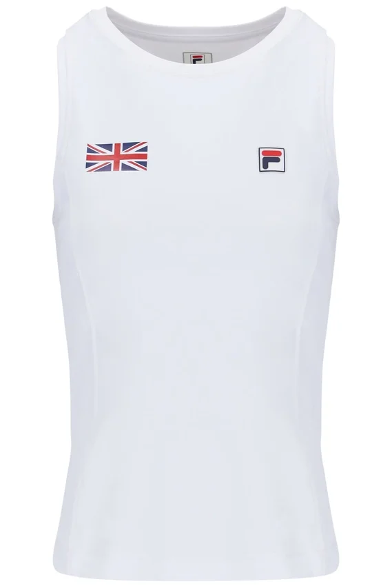 Camiseta sin mangas de tenis para mujer GB