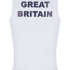 Camiseta sin mangas de tenis para mujer GB