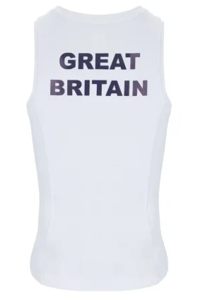 Camiseta sin mangas de tenis para mujer GB