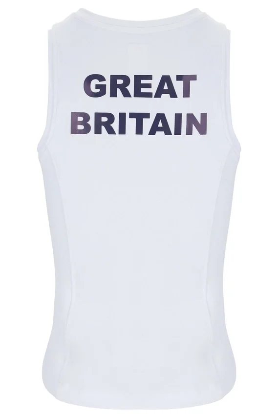 Camiseta sin mangas de tenis para mujer GB
