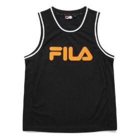 Camiseta sin mangas lisa «Negro Amarillo»