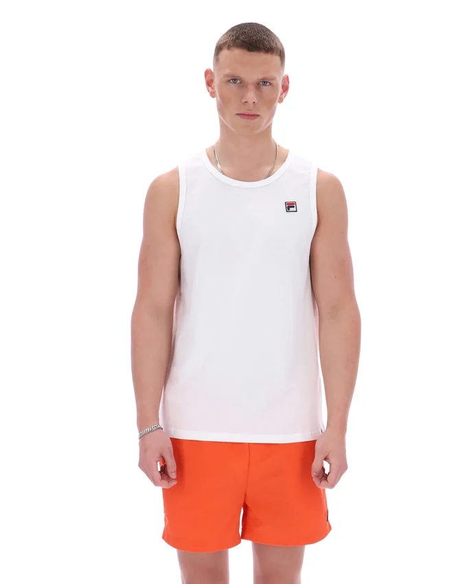 Camiseta sin mangas Sunny Essential en blanco