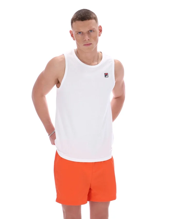 Camiseta sin mangas Sunny Essential en blanco