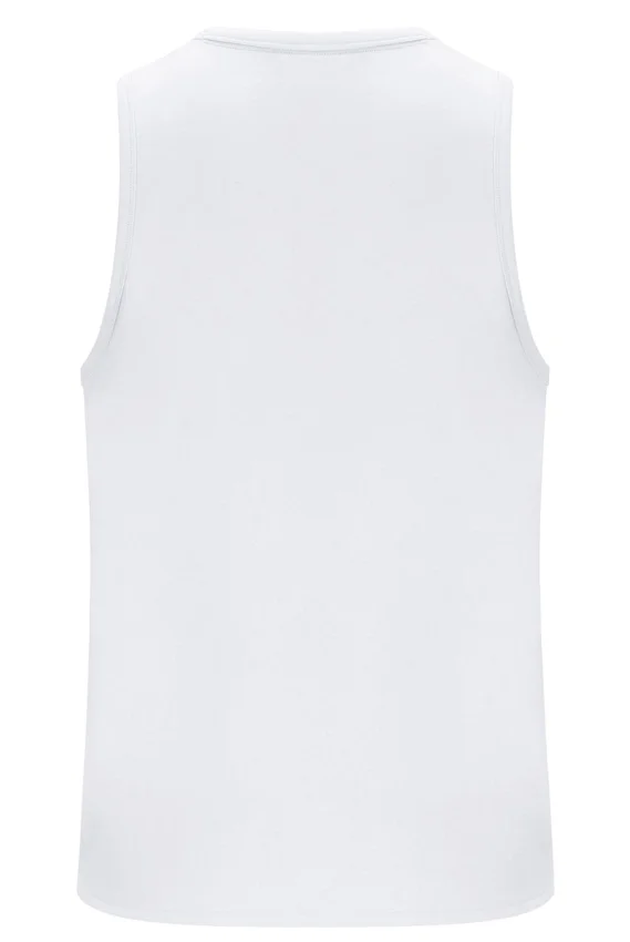 Camiseta sin mangas Sunny Essential en blanco