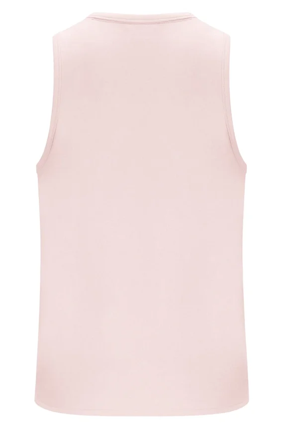 Camiseta sin mangas Sunny Essential en rosa pálido