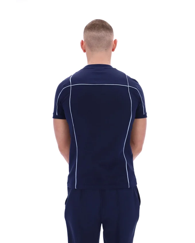 Camiseta Terri de Fila en azul marino con ribetes en contraste