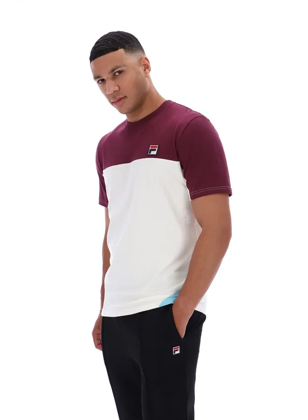 Camiseta Tiebreaker con bloques de color de Fig