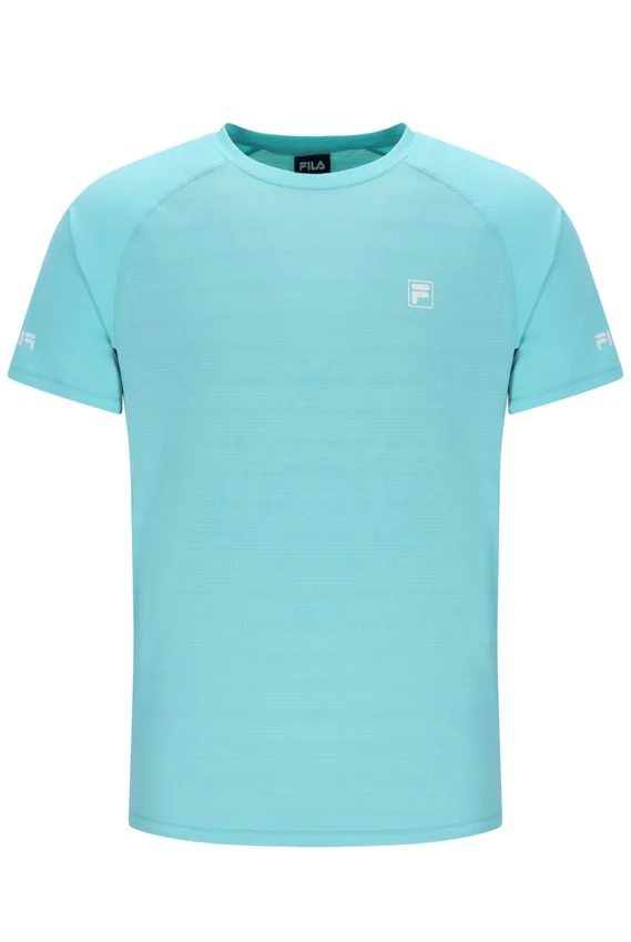 Camiseta unisex de tenis de cuello redondo en color aguamarina