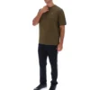 Camiseta Yaxley 3 Premium en verde oliva oscuro