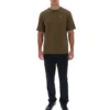 Camiseta Yaxley 3 Premium en verde oliva oscuro