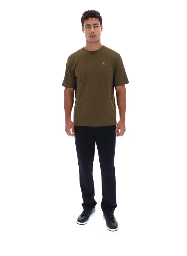 Camiseta Yaxley 3 Premium en verde oliva oscuro