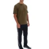 Camiseta Yaxley 3 Premium en verde oliva oscuro