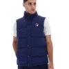 Chaleco acolchado Fila Navy Blaze