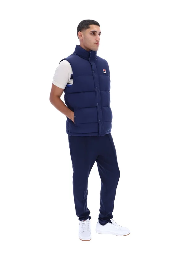 Chaleco acolchado Fila Navy Blaze
