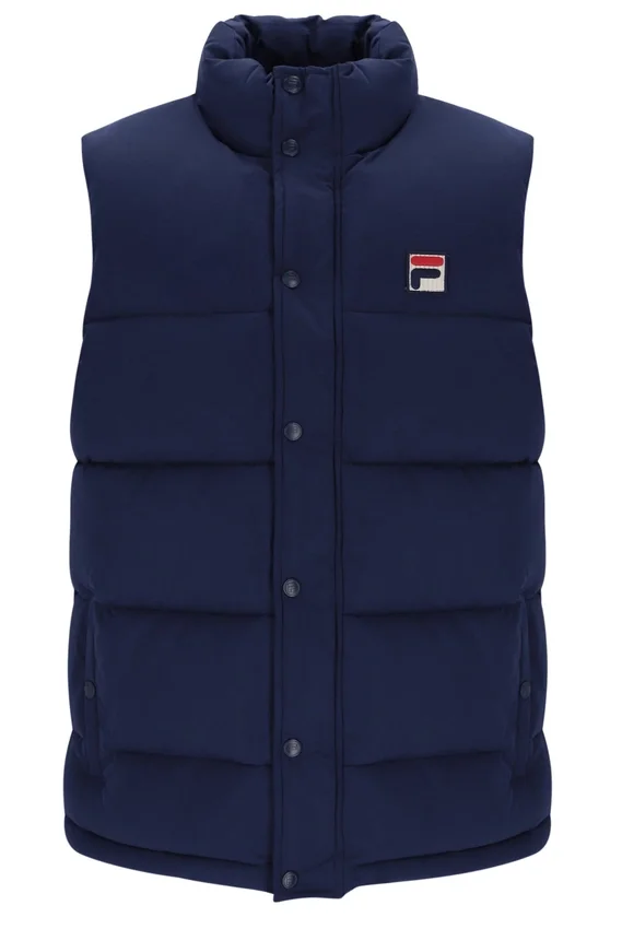 Chaleco acolchado Fila Navy Blaze
