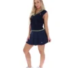 Chaleco de punto trenzado Jorja azul marino de Fila