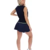 Chaleco de punto trenzado Jorja azul marino de Fila