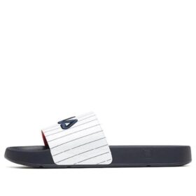 Chanclas de cuña para la playa Blanco/negro