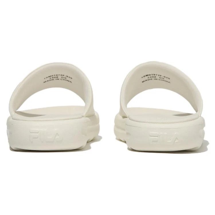 Chanclas Drifter V2 con logo grande «Crema»