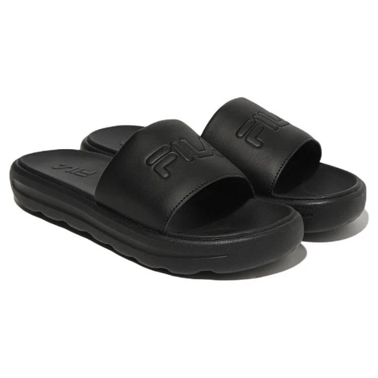 Chanclas Drifter V2 con logo grande «Negro»