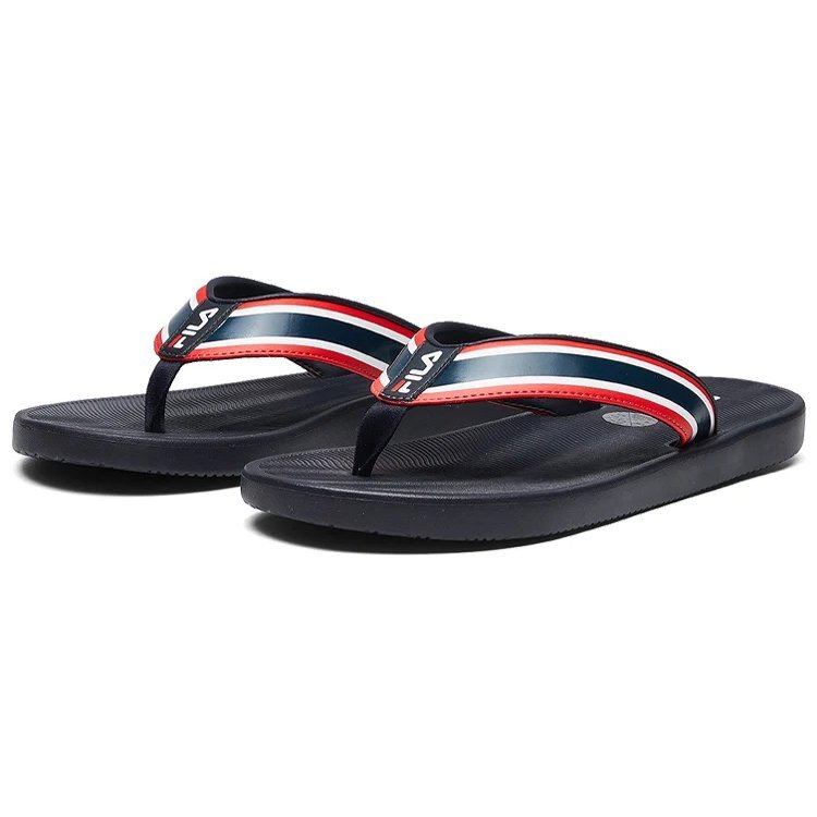 Chanclas Negro/Rojo/Blanco