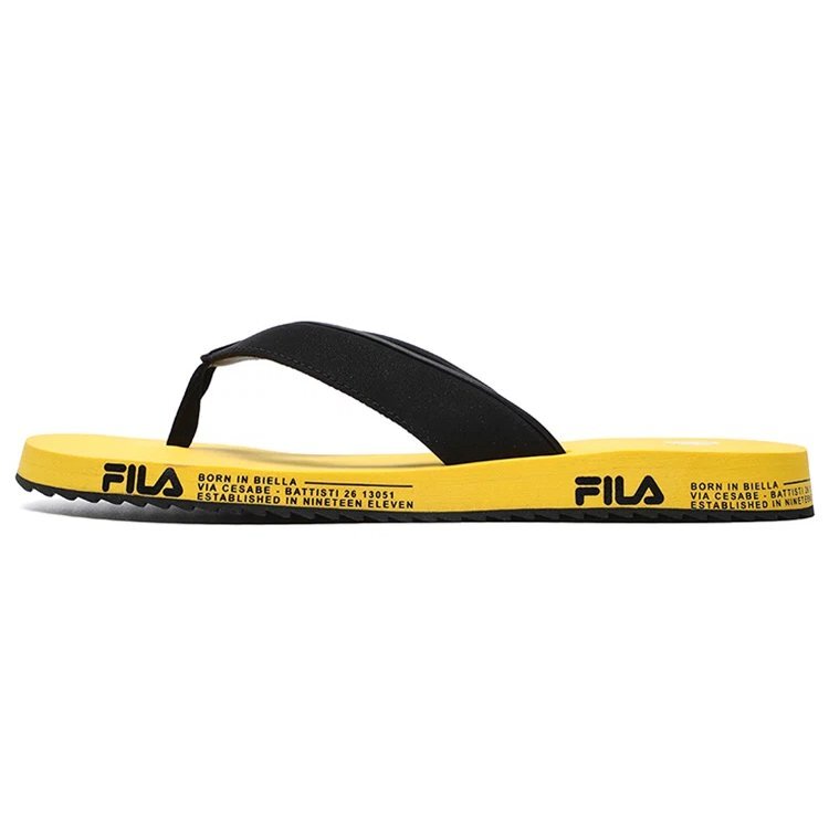 Chanclas Trevi «Amarillo Negro»