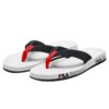 Chanclas Trevi «Blanco Negro»