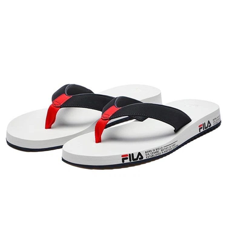 Chanclas Trevi «Blanco Negro»