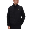 Chaqueta acolchada con cremallera completa Jerry en negro