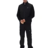 Chaqueta acolchada con cremallera completa Jerry en negro