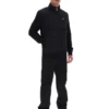 Chaqueta acolchada con cremallera completa Jerry en negro
