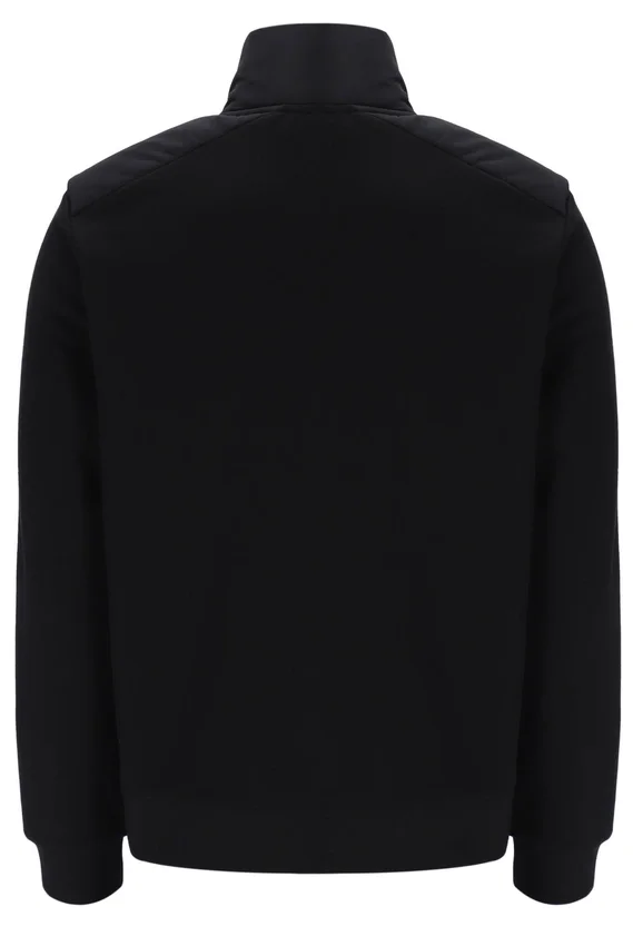 Chaqueta acolchada con cremallera completa Jerry en negro