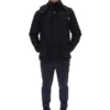 Chaqueta acolchada tipo cargo Liam en negro
