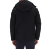 Chaqueta acolchada tipo cargo Liam en negro