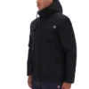 Chaqueta acolchada tipo cargo Liam en negro