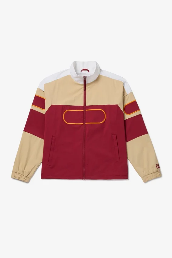 Chaqueta «Center Court Podium» en rojo tibetano