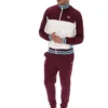 Chaqueta con cuello de embudo Fig Tie Breaker