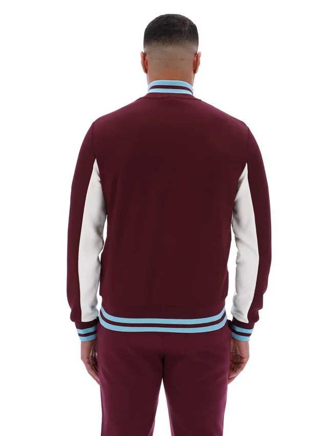 Chaqueta con cuello de embudo Fig Tie Breaker
