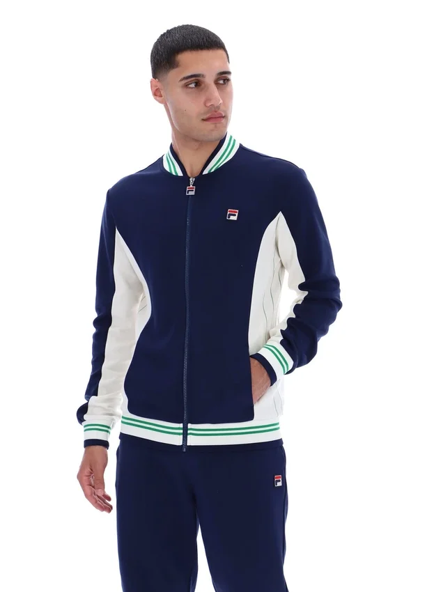 Chaqueta de béisbol Settanta de Fila en azul marino