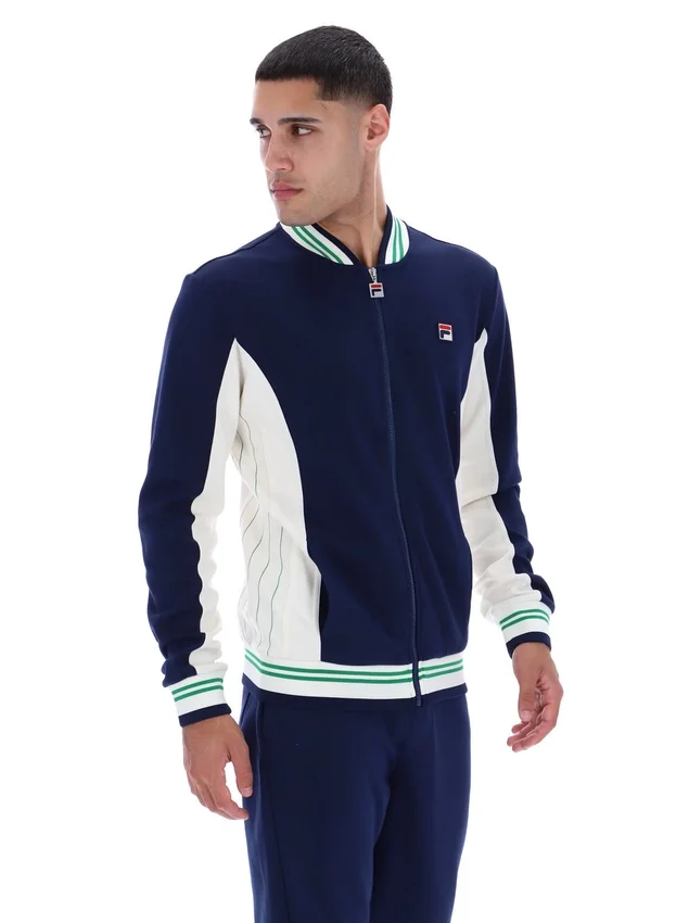 Chaqueta de béisbol Settanta de Fila en azul marino