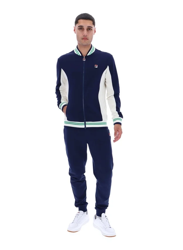 Chaqueta de béisbol Settanta de Fila en azul marino
