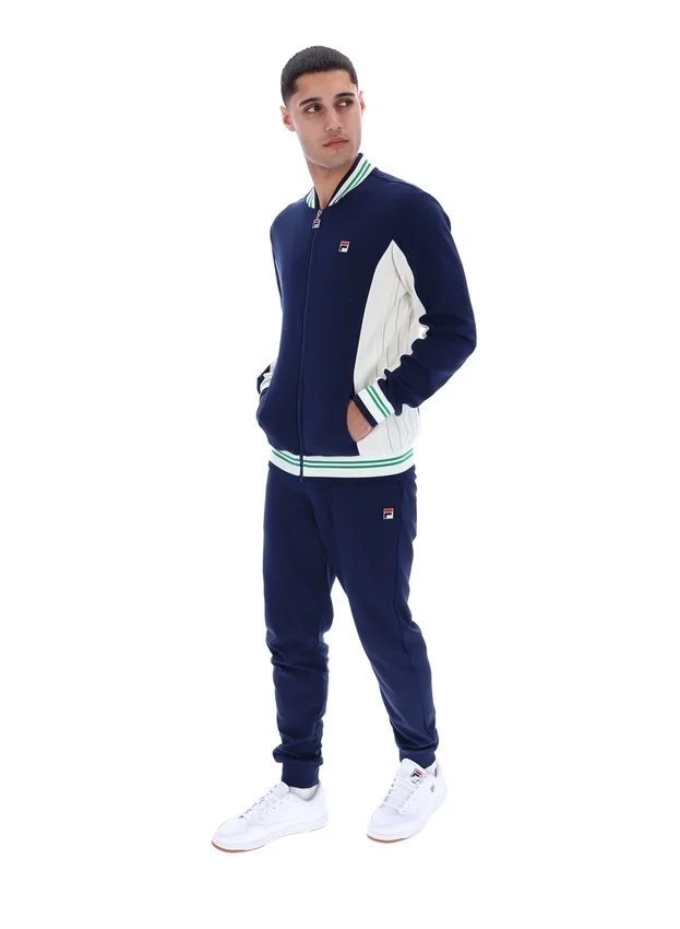 Chaqueta de béisbol Settanta de Fila en azul marino