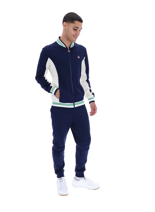 Chaqueta de béisbol Settanta de Fila en azul marino