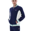 Chaqueta de béisbol Settanta de Fila en azul marino
