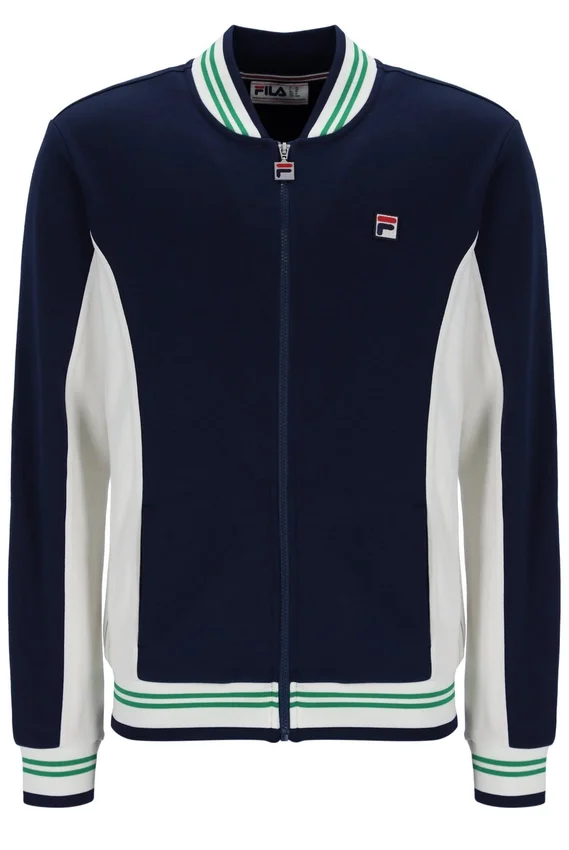 Chaqueta de béisbol Settanta de Fila en azul marino
