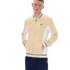 Chaqueta de béisbol Settanta en beige clásico