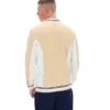 Chaqueta de béisbol Settanta en beige clásico
